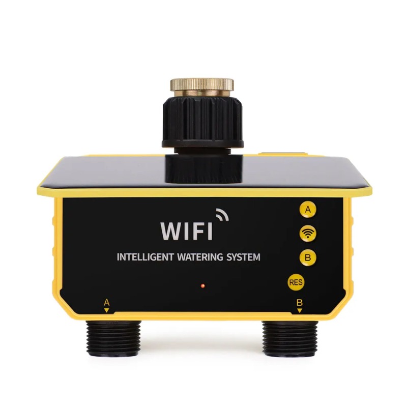 Timer Dual Outlet - Contrôleur d'irrigation solaire WiFi à double