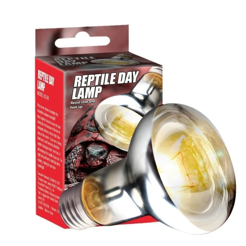 Calcium Powder Reptile - Lampe chauffante pour reptiles 40W/60W, lumière