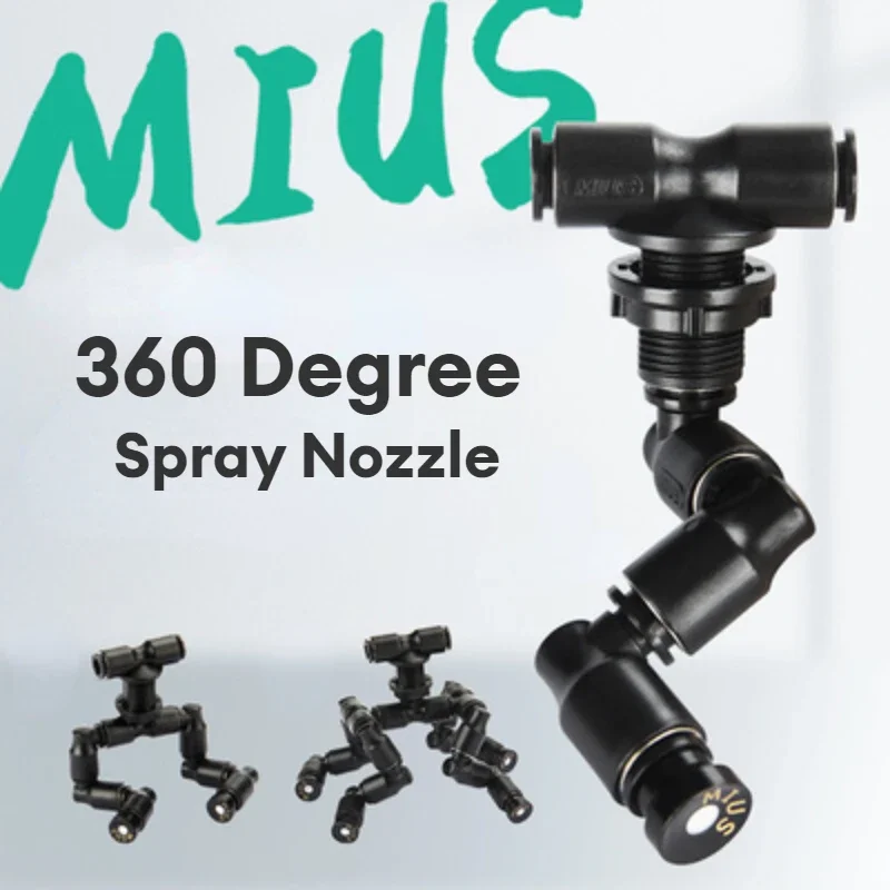 Misting Nozzle Reptile - Reptiles 360 degrés rotatif brumisateur brumisateur