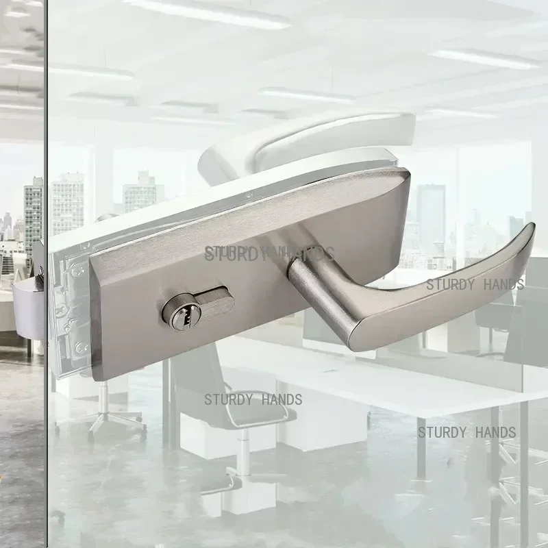 Glass Door Hinge - Serrure de porte en verre de