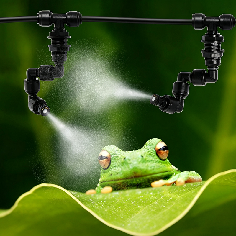 Misting Nozzle Reptile - 1PC Pulvérisateur de brume rotatif à