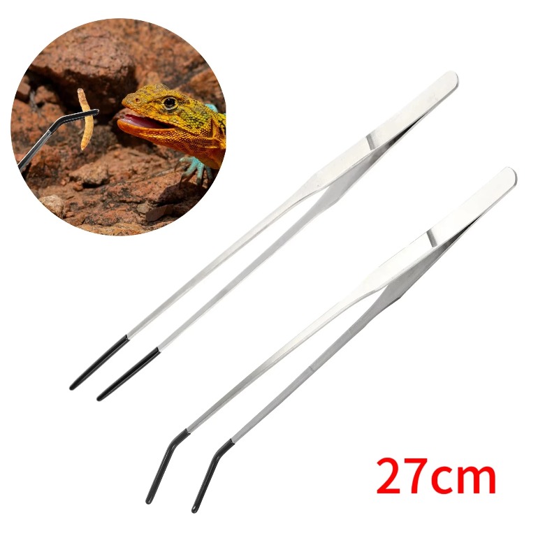 Feeding Tong Stainless - Lot de 2 pinces en acier