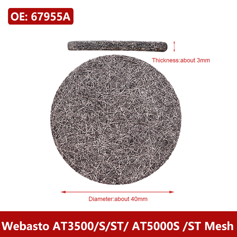 Screen Top Mesh - Écran de brûleur de diamètre 40mm