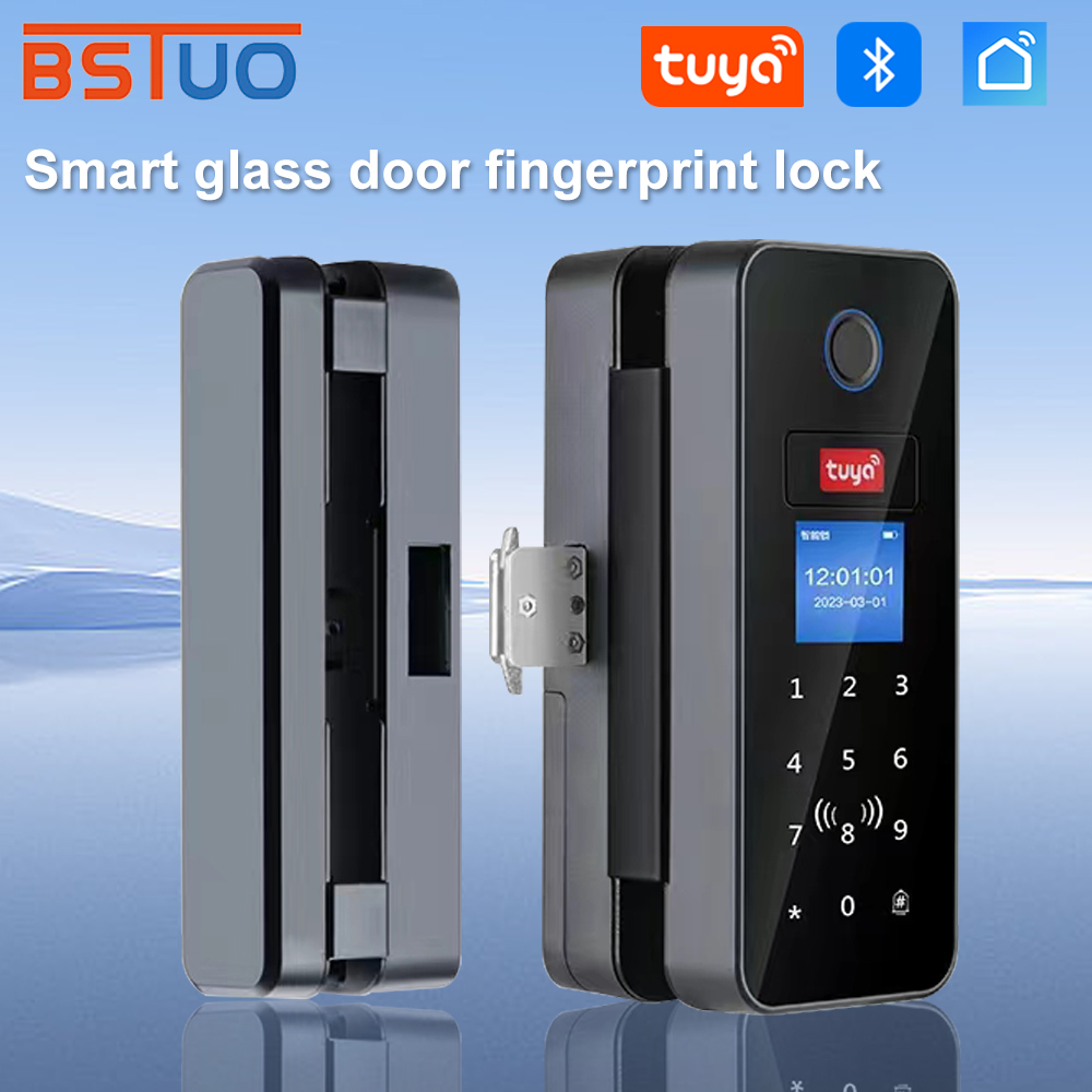 Serrure de porte intelligente  - Glass Door Hinge avis et prix
