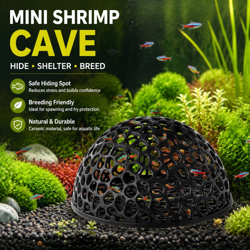 Mini grotte en céramique poreu - Hide Cave Ceramic avis et prix