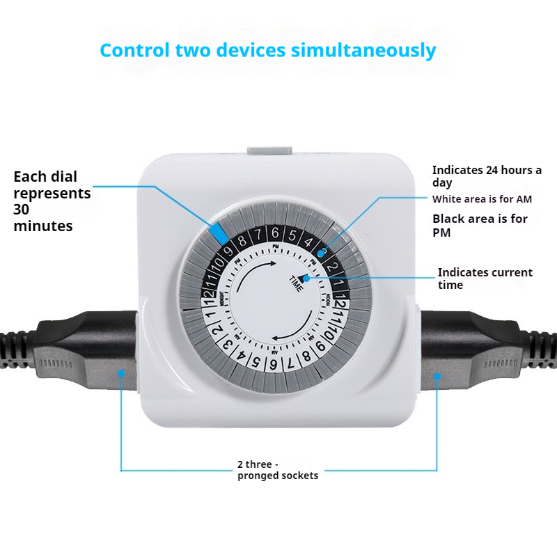 Prise de synchronisation mécan - Timer Dual Outlet avis et prix