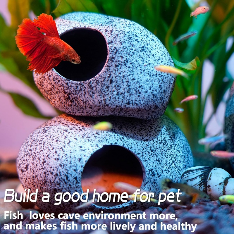 Décorations d'aquarium : Grott - Hide Cave Ceramic avis et prix