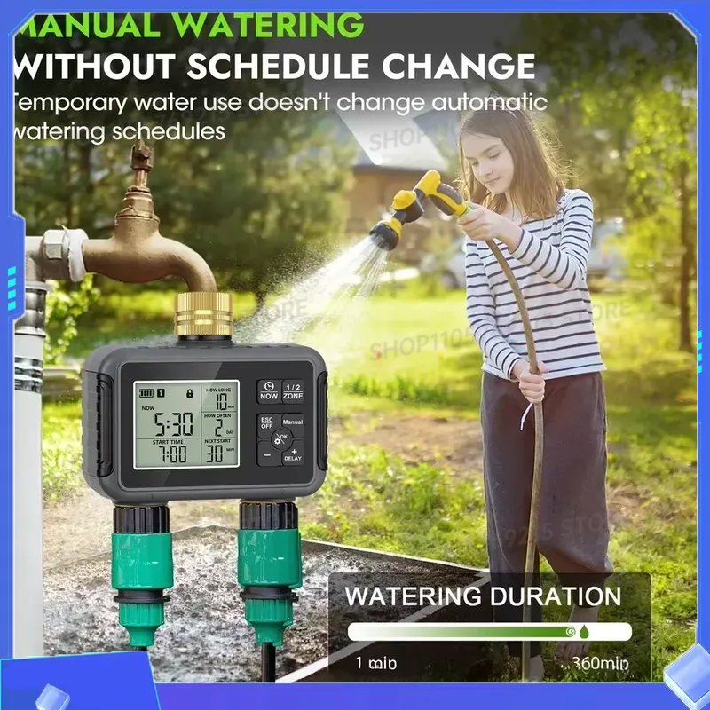 Contrôleur d'irrigation intell - Timer Dual Outlet avis et prix